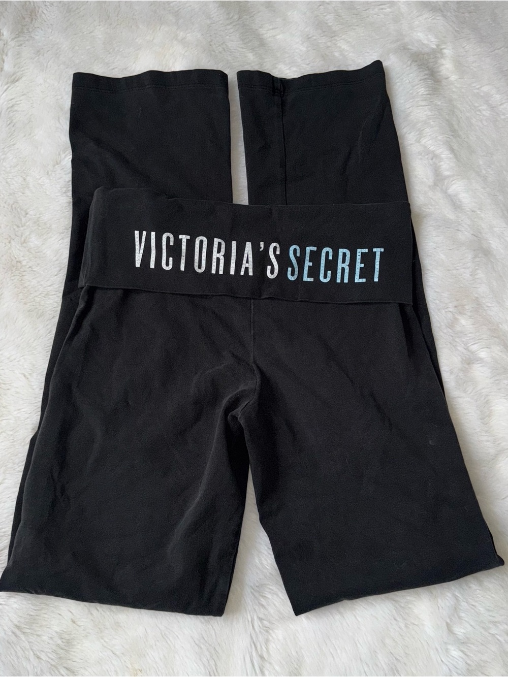 Victoria's SecretBlack Fold-Over leggings